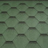 Gont Bitumiczny Katepal heksagonalny cieniowany zielony