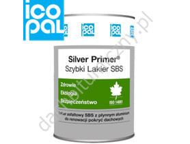 Kauczukowo - Bitumiczny SILVER PRIMER SZYBKI LAKIER SBS